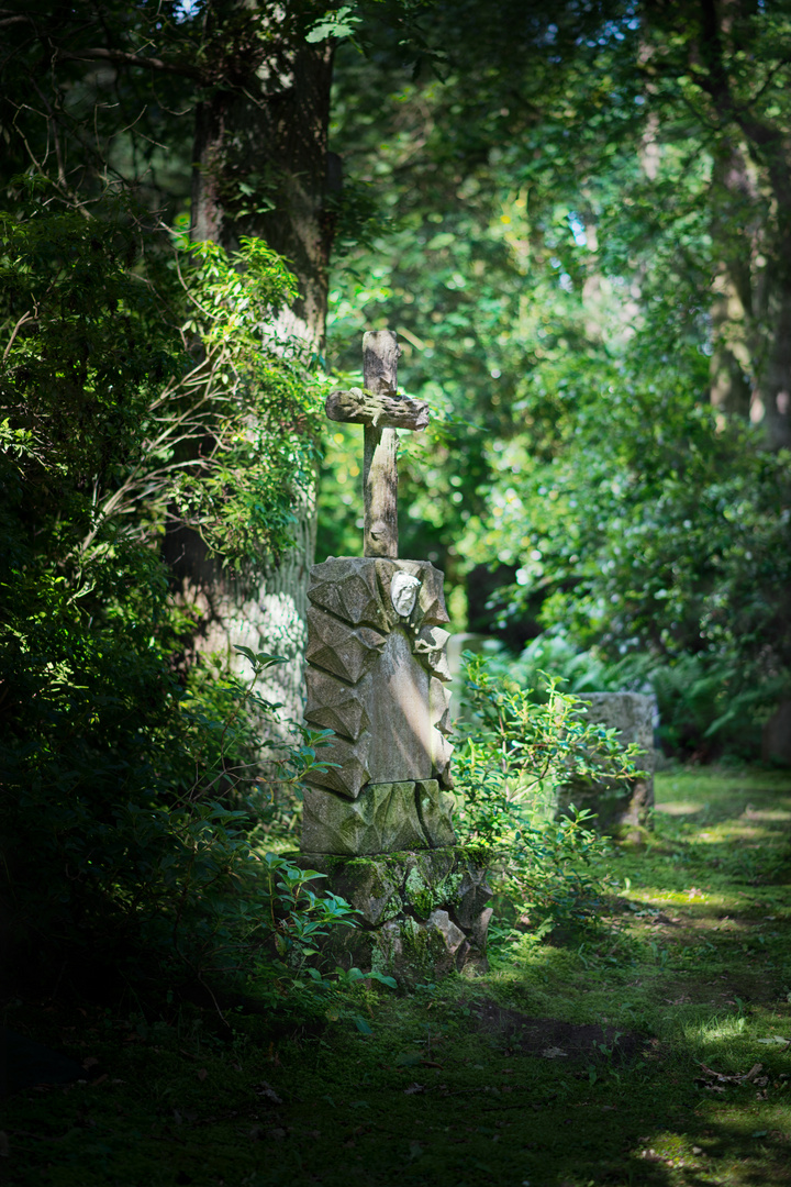 Idyllische Friedhof