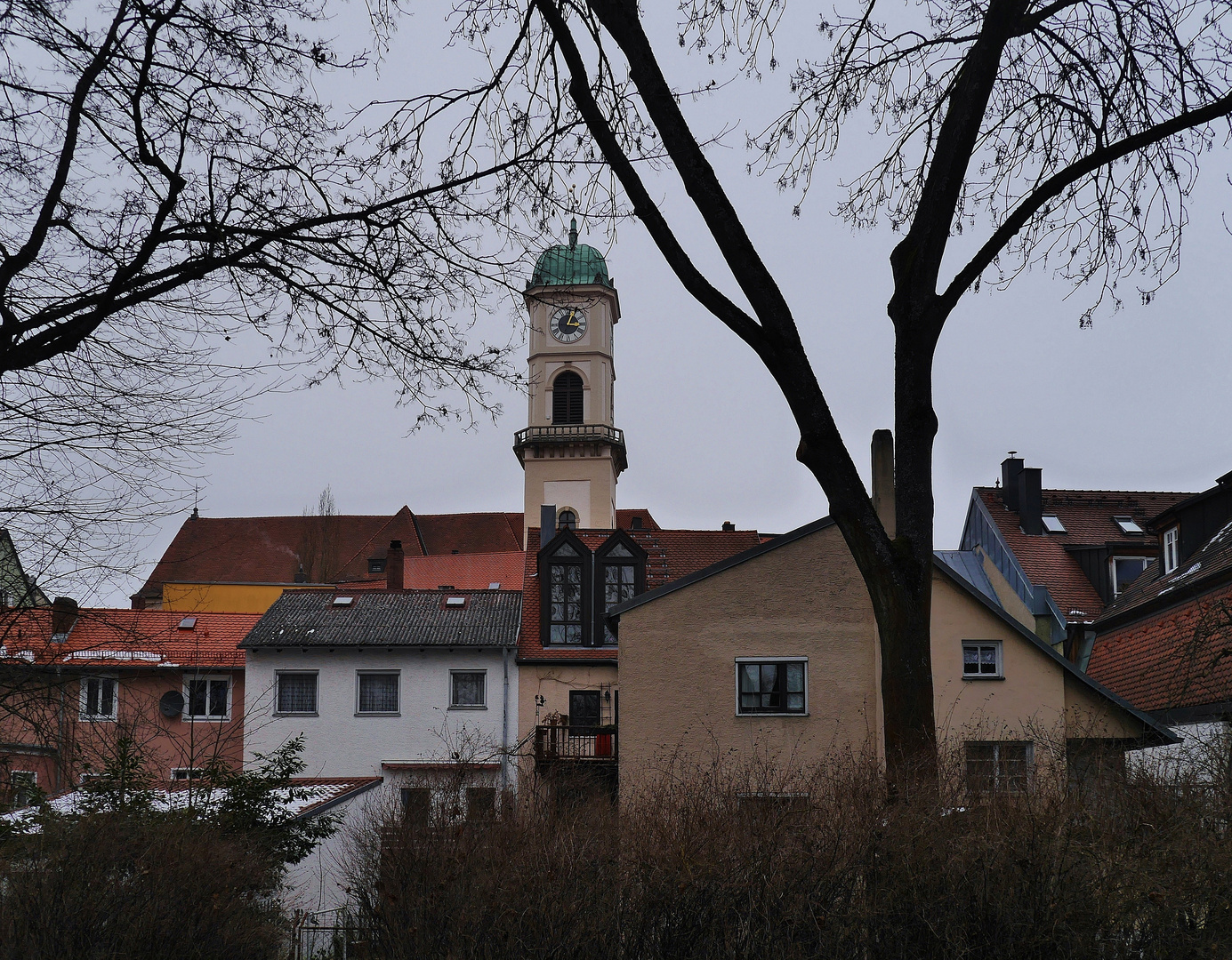 ... " idyllische " Hinterhaus - Architektur