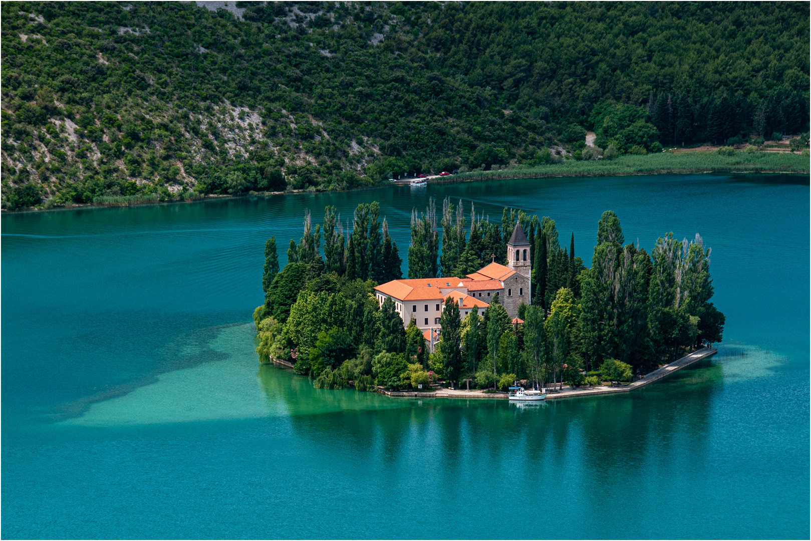 Idyllische Klosterinsel - Kroatien