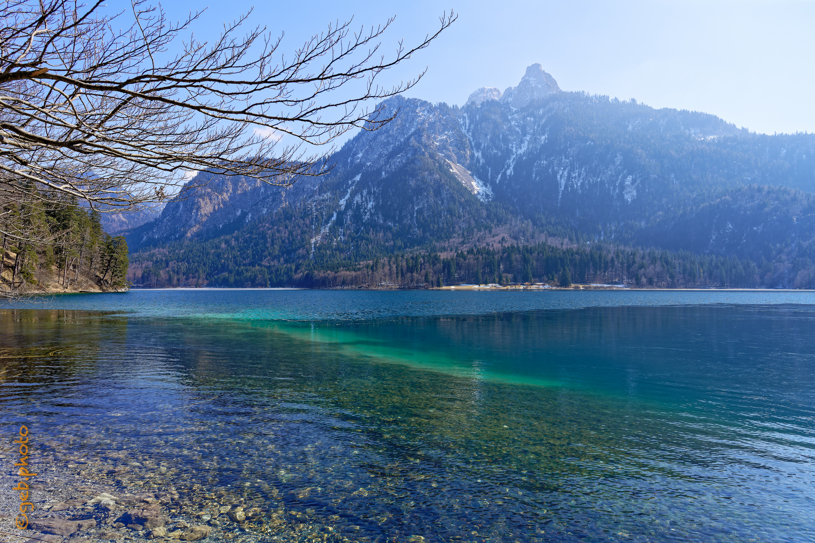 Idyllischer Albsee