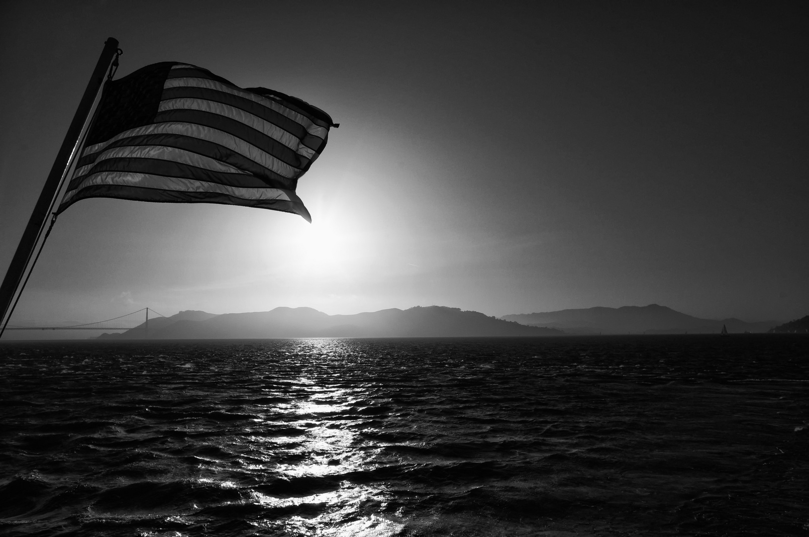 Idyllischer Nachmittag in der San Francisco Bay