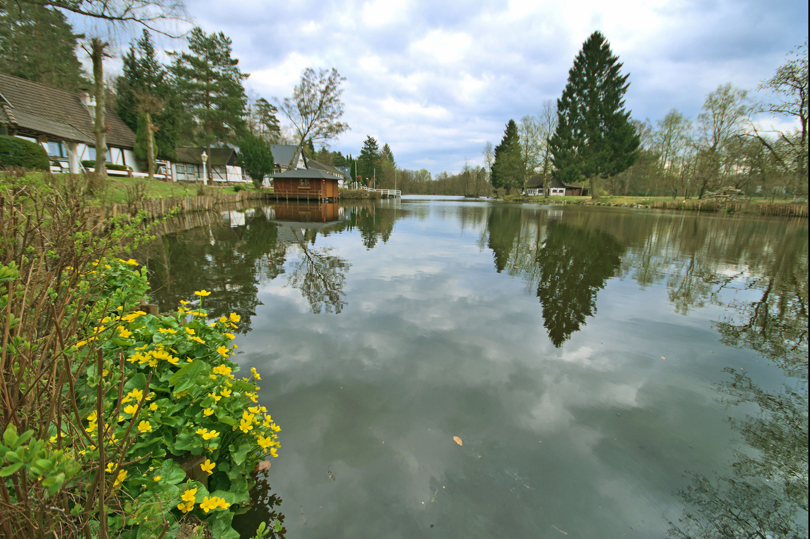 Idyllischer Ostersparziergang