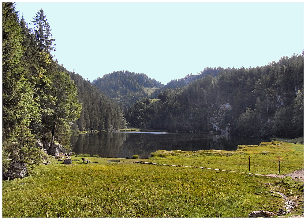 Idyllischer Taubensee