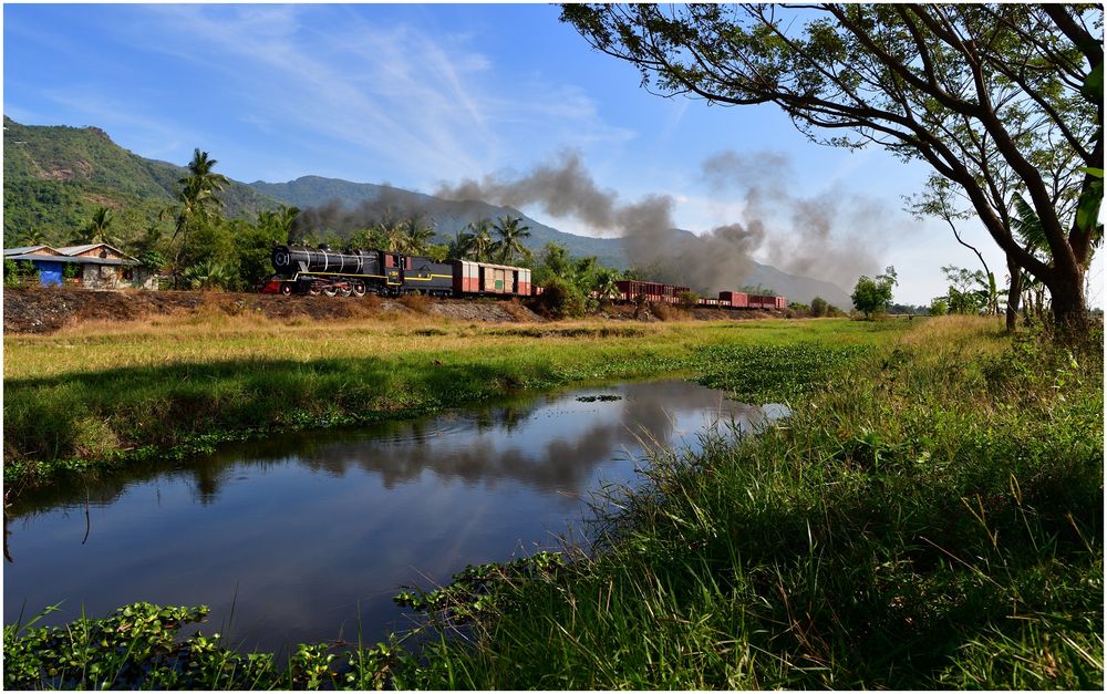 Idyllisches Burma