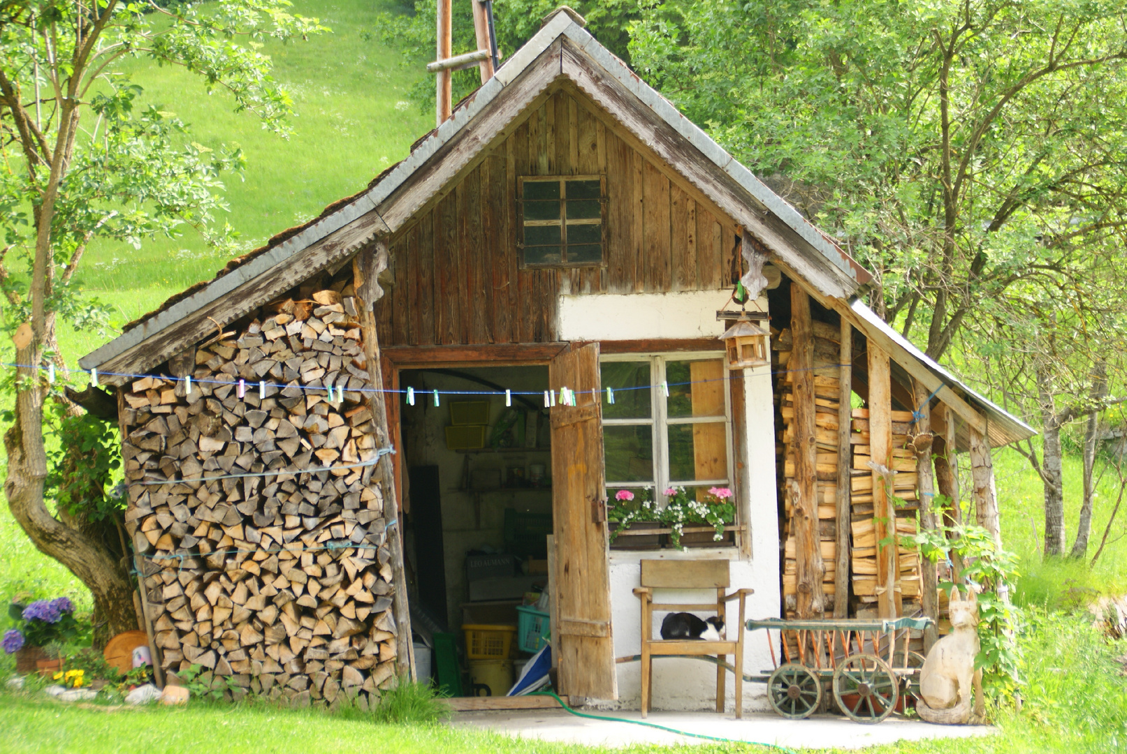 idyllisches Zuhause