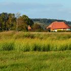 idyllsche Insel im Hebrst