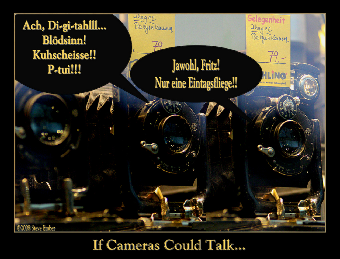 If Cameras Could Talk...