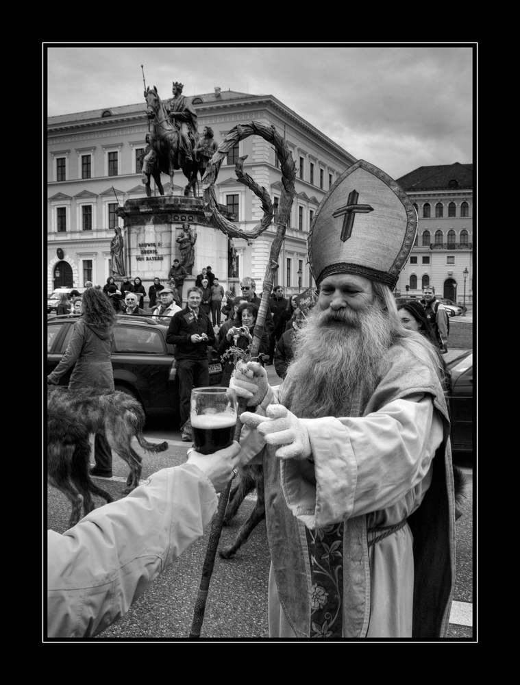 ...if Moses as St. Patrick...