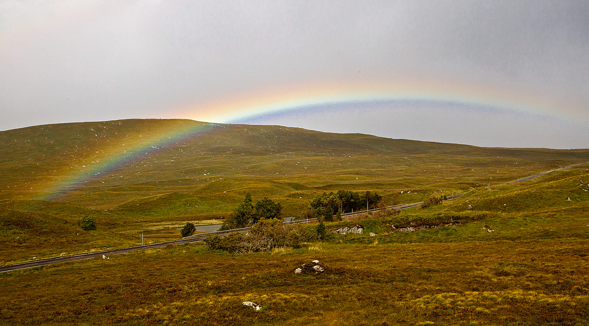 If you dont like the weather-just wait a minute ! In den Highlands