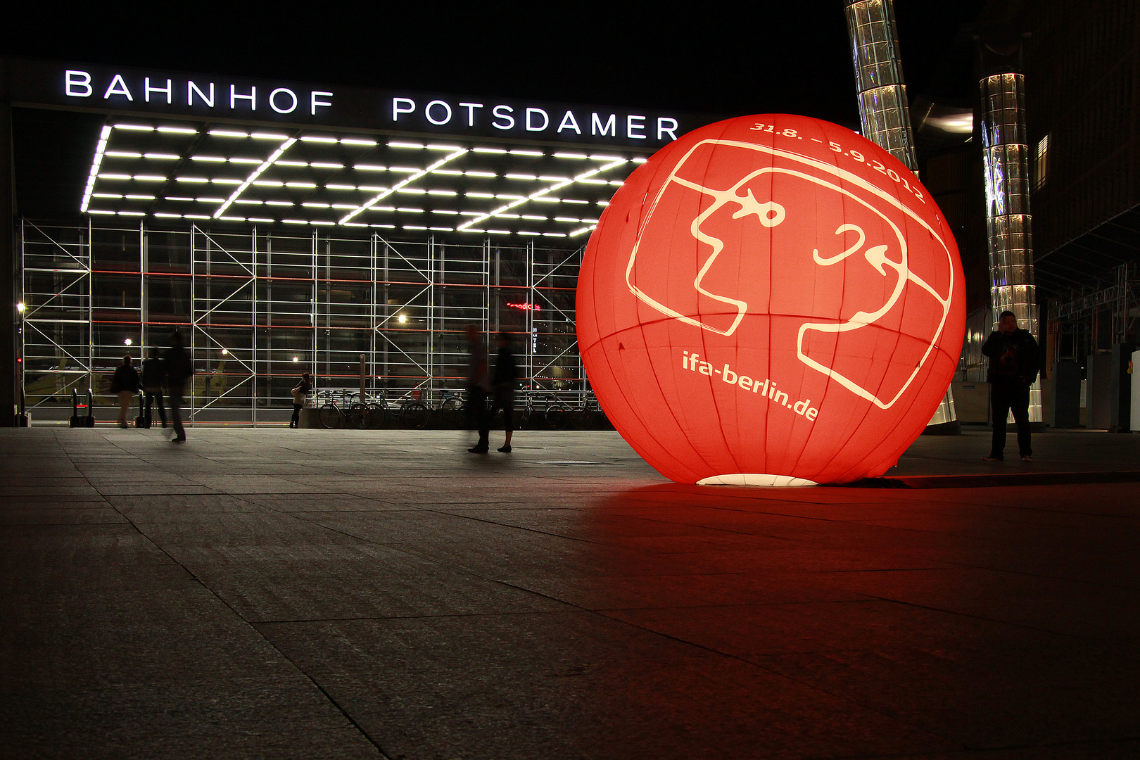 IFA Berlin 2012 - Potsdamer Platz bei Nacht