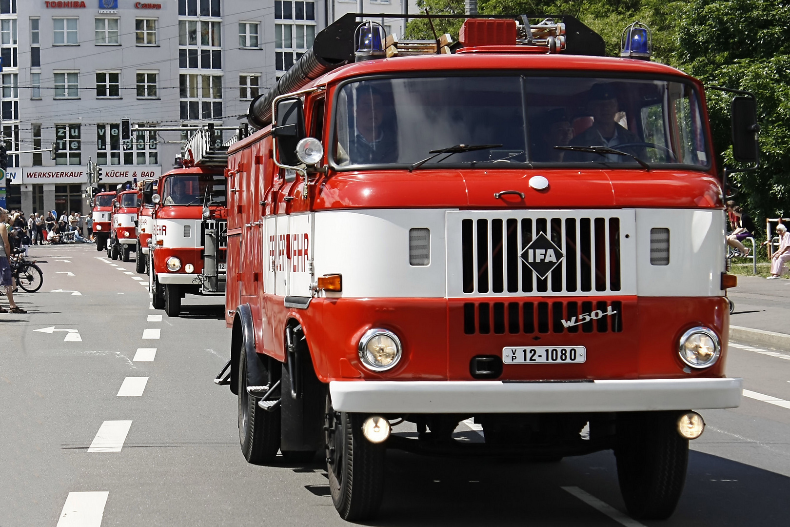 IFA W50L Feuerwehrkolonne