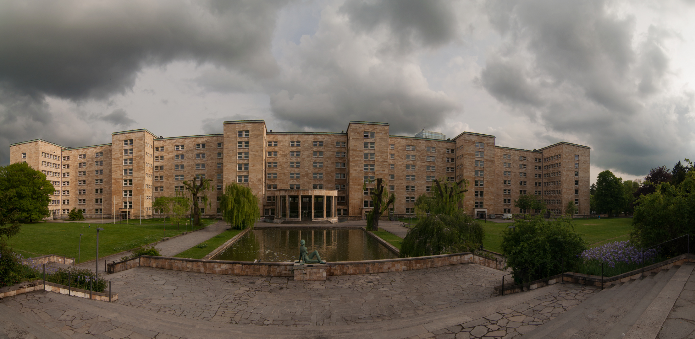 Ig Farben Gebaude Panorama Foto Bild Architektur Profanbauten Bildungsanstalten Bilder Auf Fotocommunity