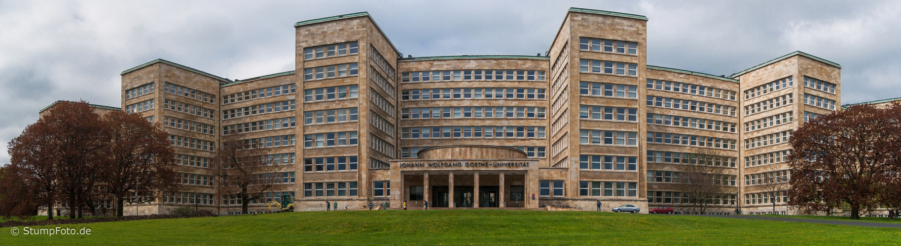 IG-Farben-Haus heute Poelzig-Bau