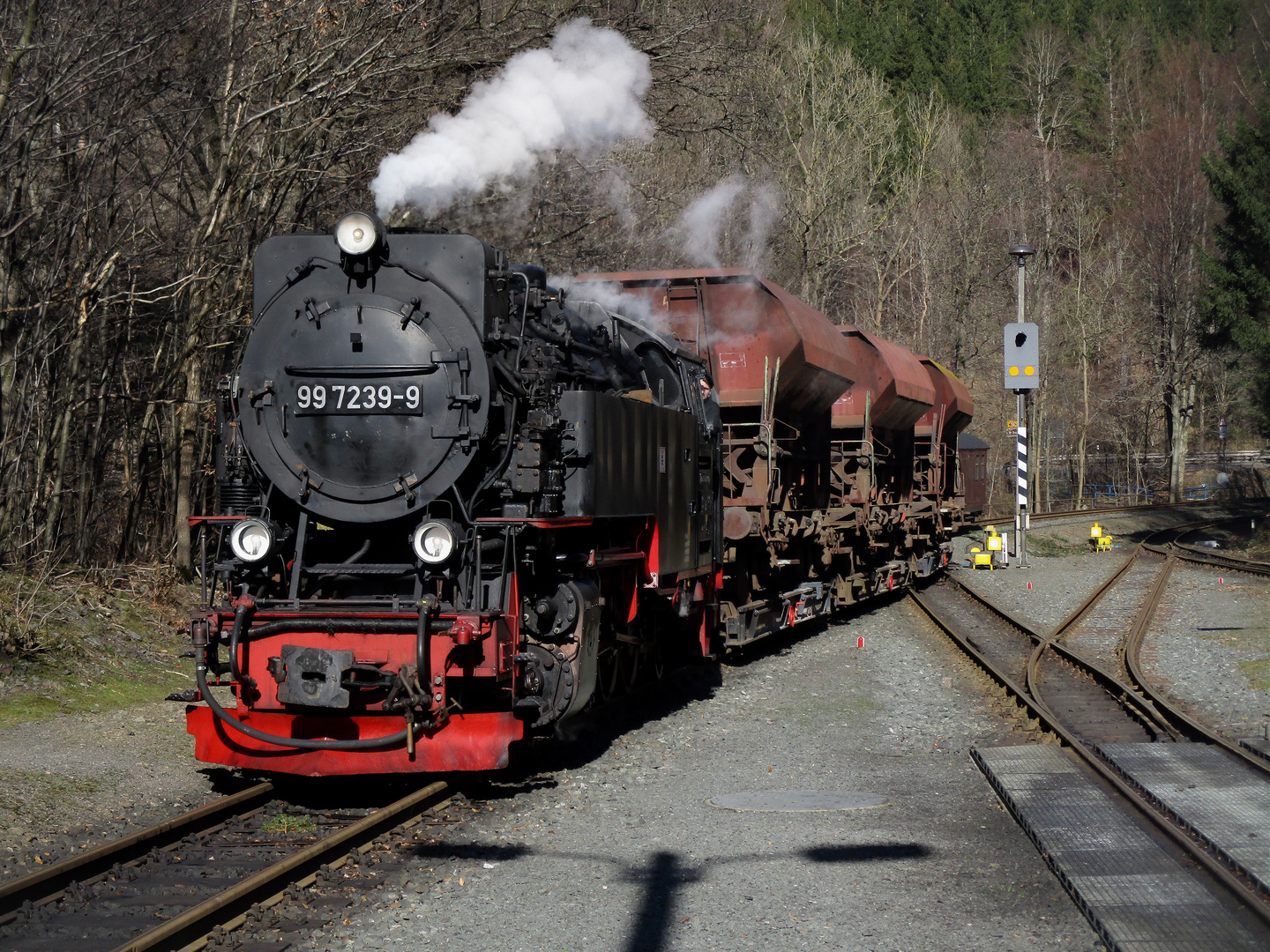 IG-HSB Fotosonderzug in Eisfelder Talmühle 1.