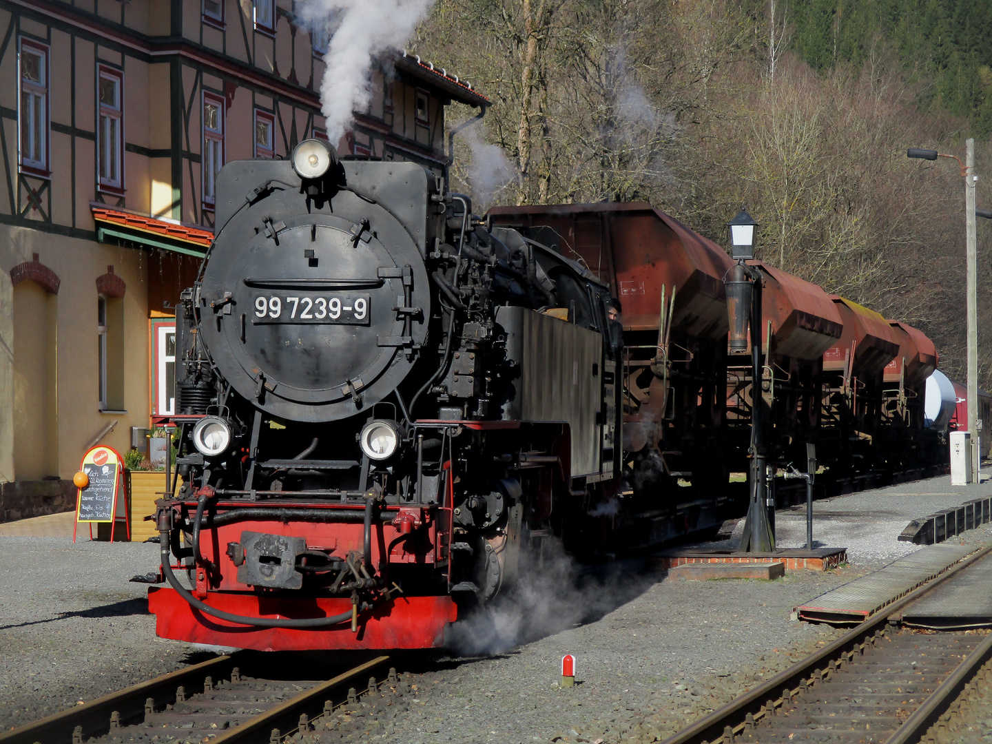 IG-HSB Fotosonderzug in Eisfelder Talmühle 2.