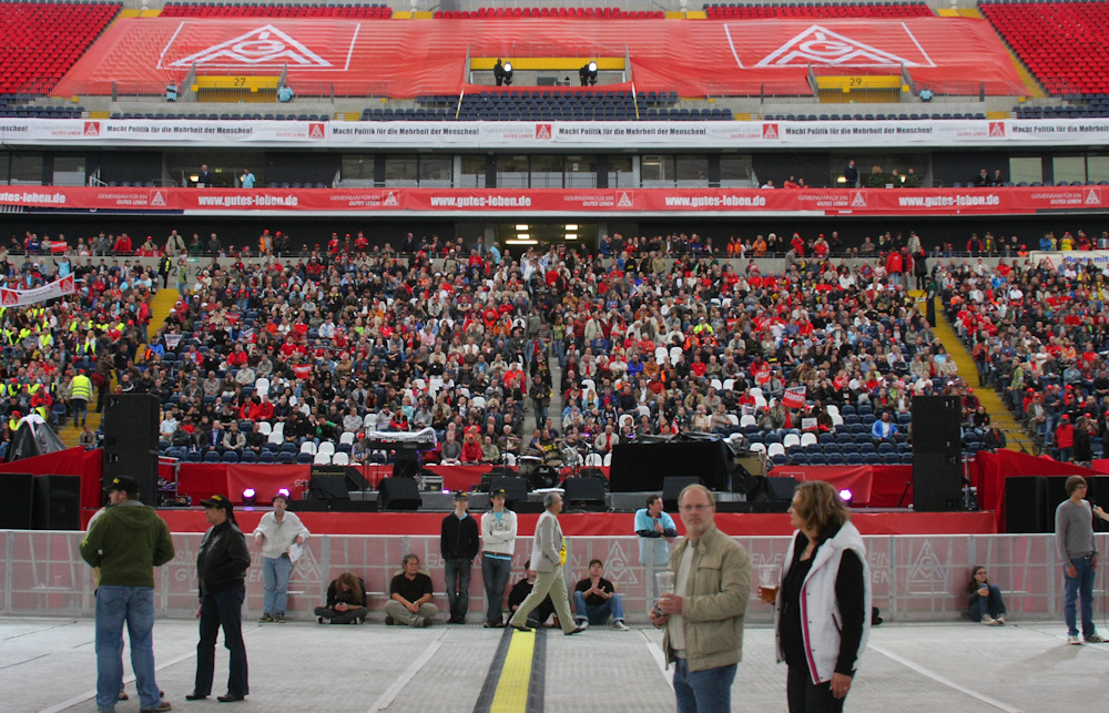 IG-Metall in Commerzbank Arena