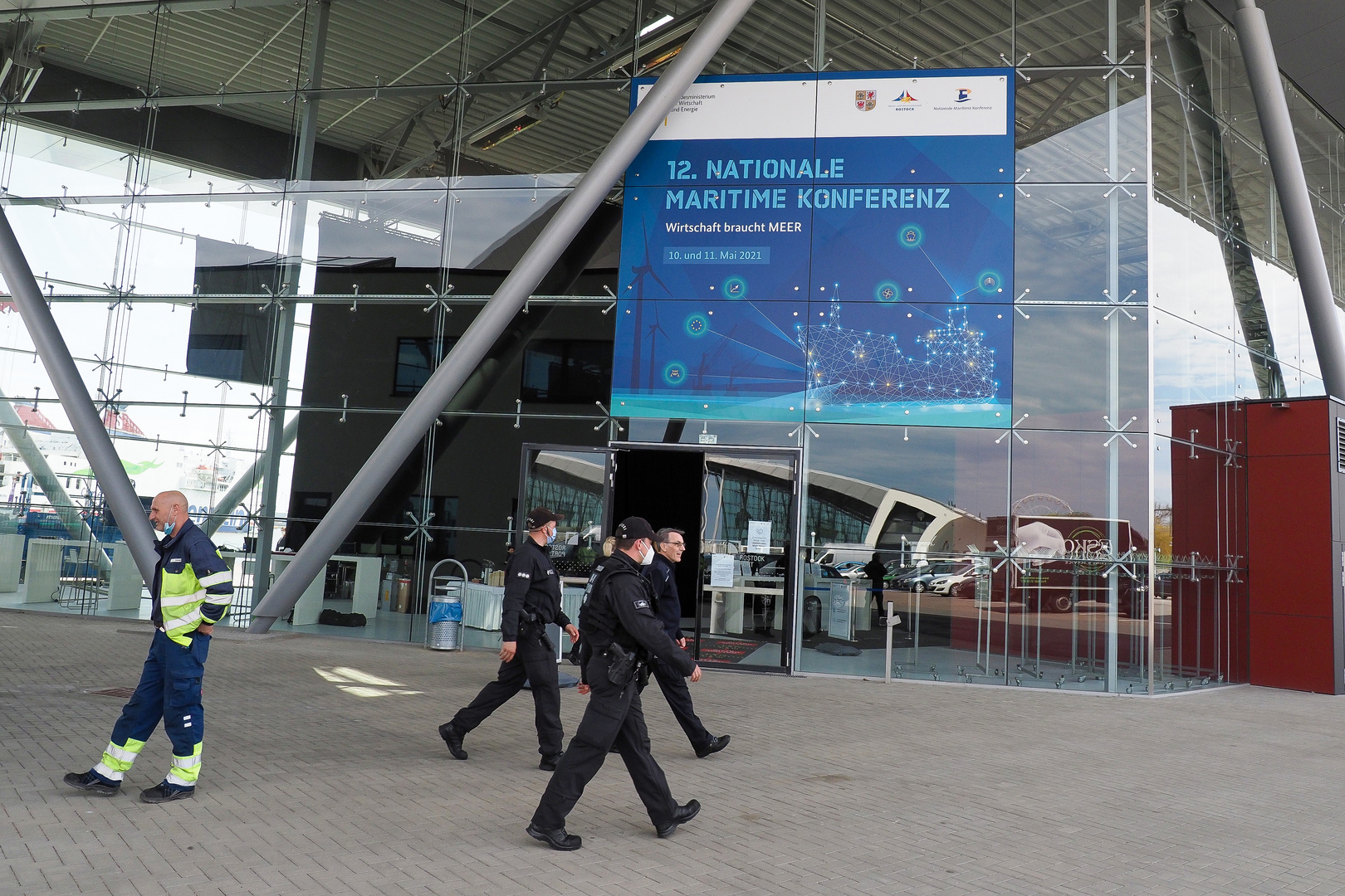 IG Metall Kundgebung vor maritimer Konferenz (10)