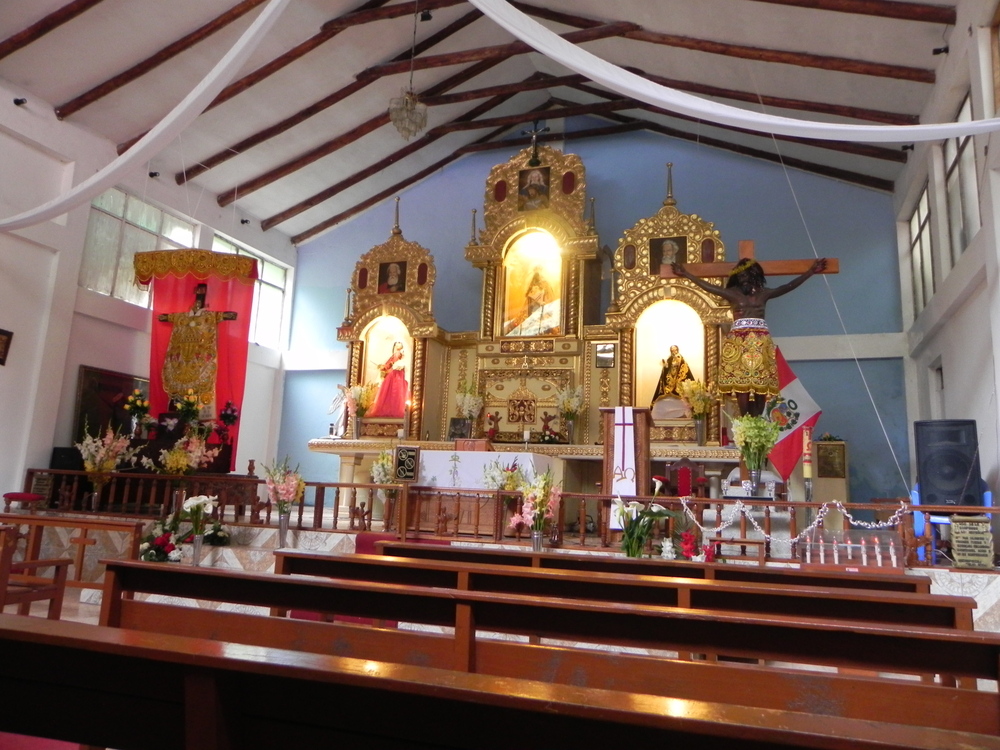 iglesia de aguas calientes