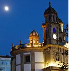 Iglesia de la Peregrina nocturna - Pontevedra