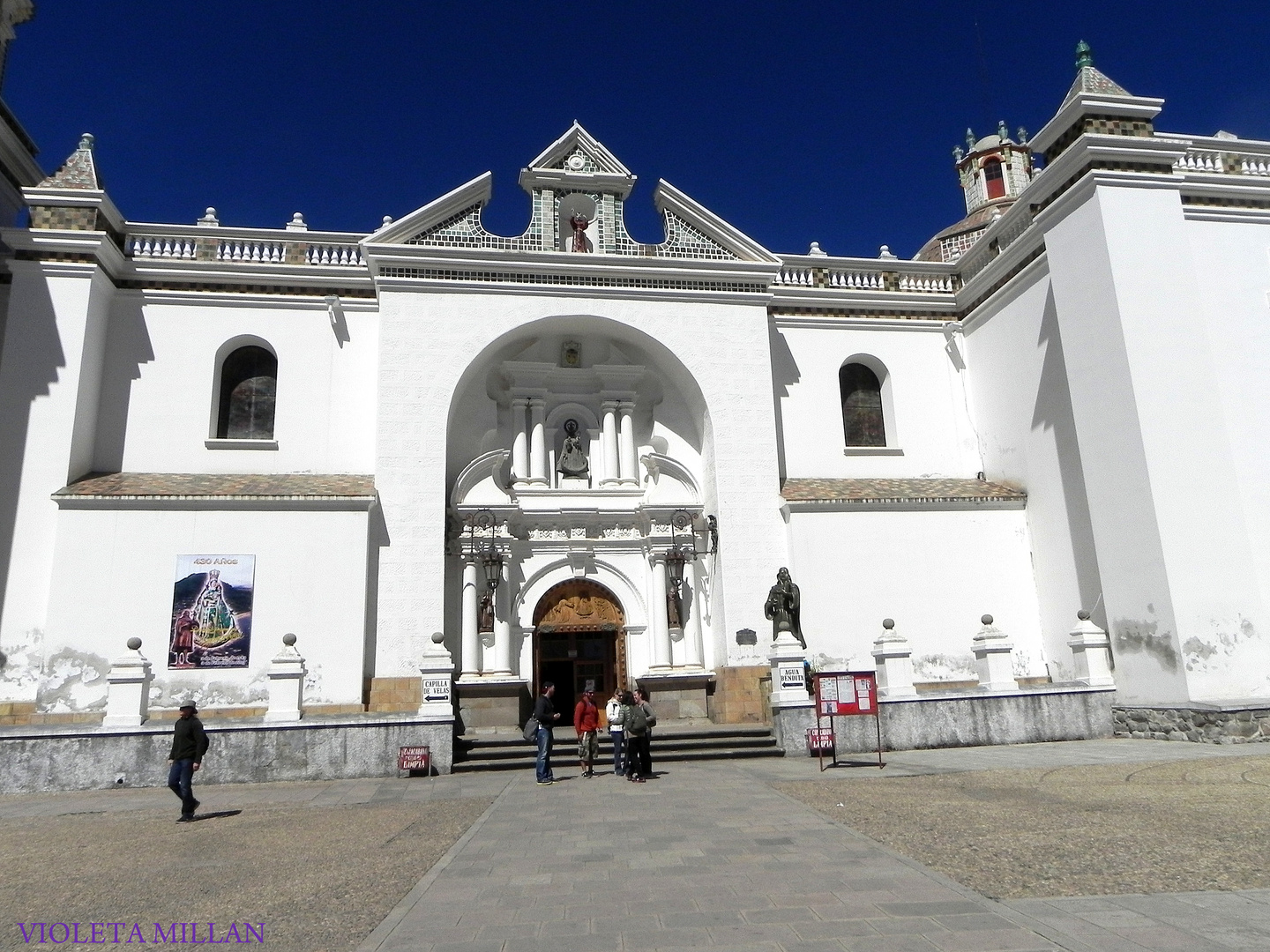 iglesia de la virgen de COPACABANA,BOLIVIA