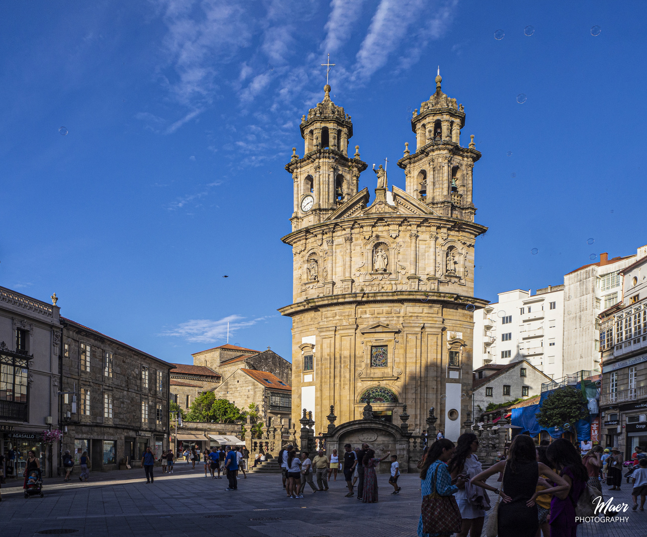 Iglesia de La Virgen Peregrina. Pontevedra.