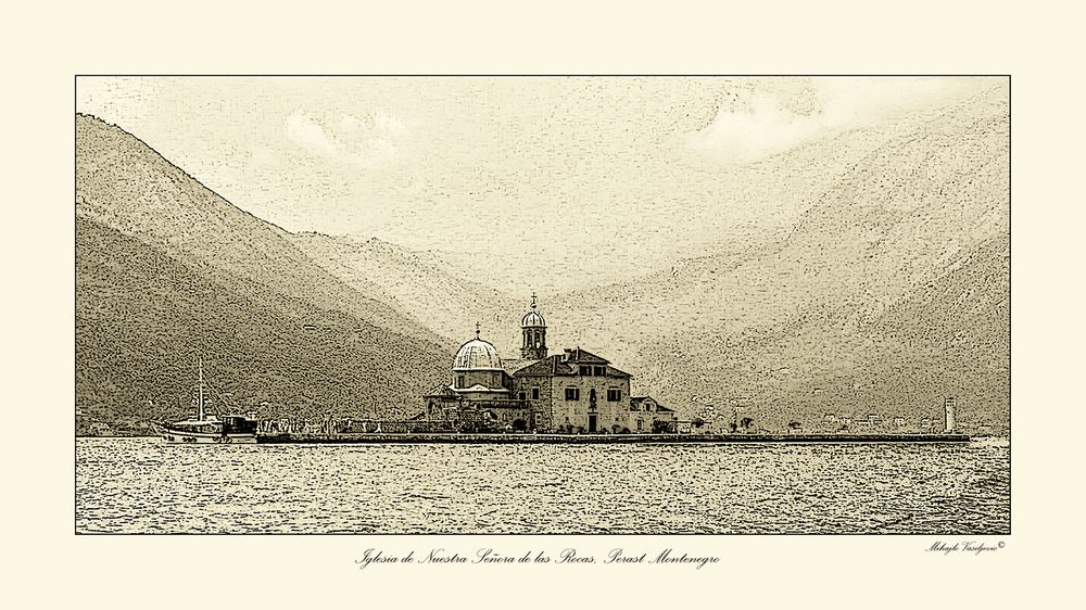 Iglesia de Nuestra Señora de las Rocas Perast Montenegro