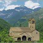 Iglesia de San Miguel mit Monte Perdido