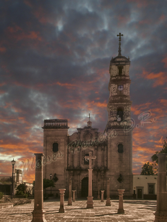 Iglesia de Santiago, San luis Potosi, Mexico...