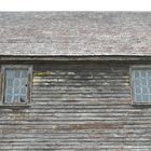 Iglesia del pequeño pueblo de Compu en la isla de Chiloé