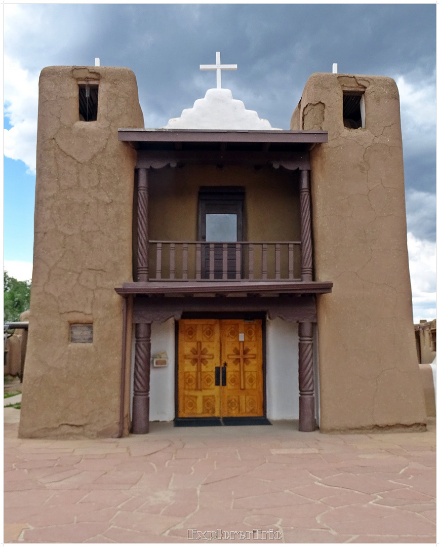 Iglesia im Pueblo Taos..........