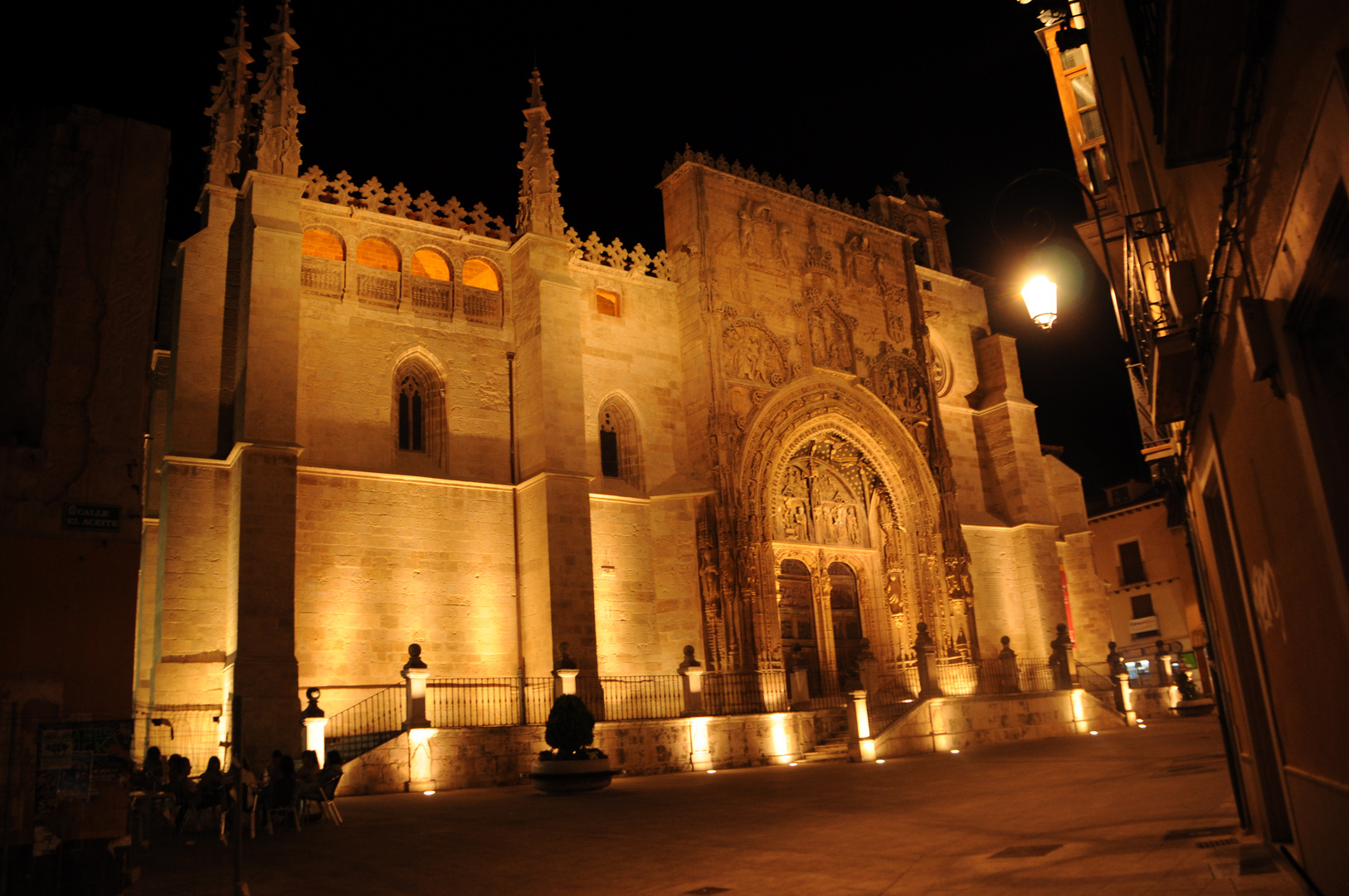 iglesia nocturna