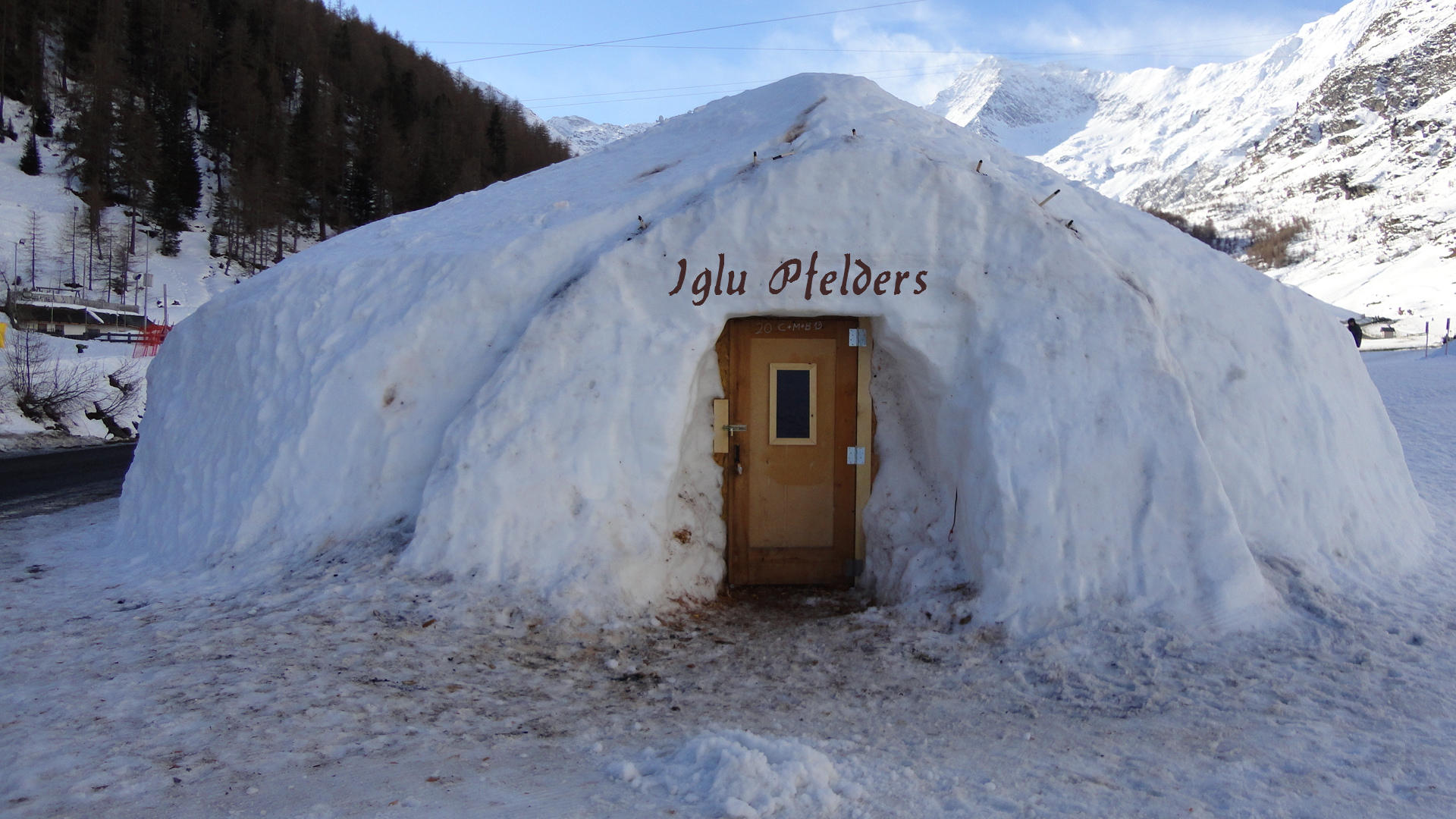 Iglu im Pfelders Passeiertal