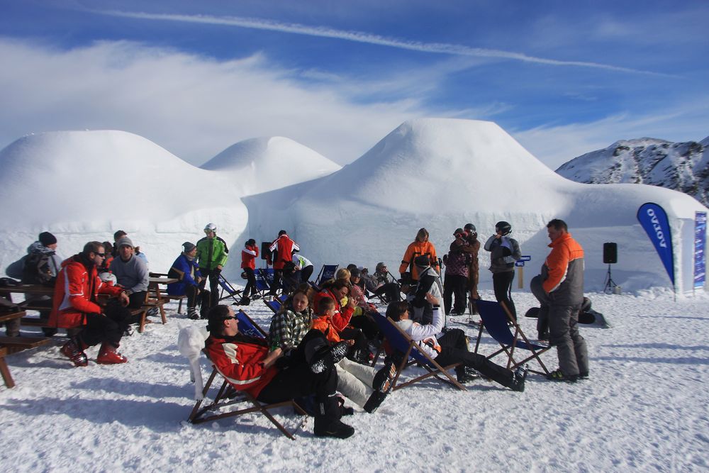 Iglus am Kitzsteinhorn