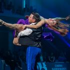 Igor Pokasanew & Renata Lusin bei einer Discofox Choreografie