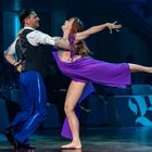 Igor Pokasanew & Renata Lusin bei einer Discofox Choreografie