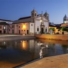 Igreja de Santa Maria in Lagos zur Blauen Stunde