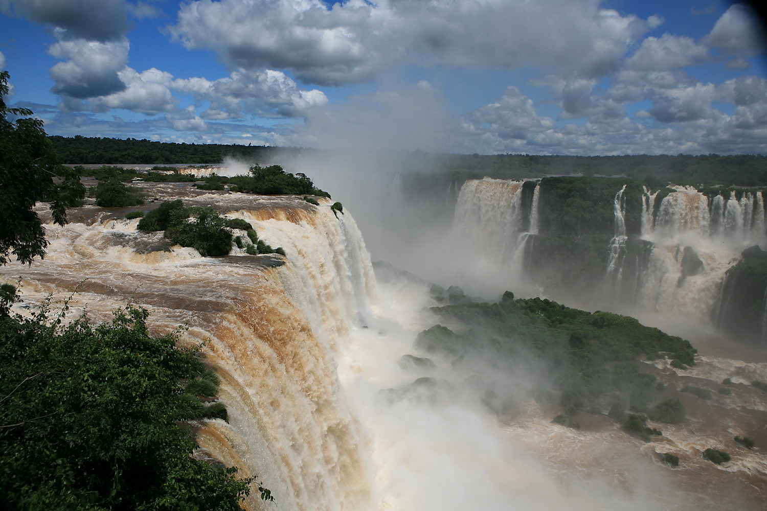 Iguaçu falls.