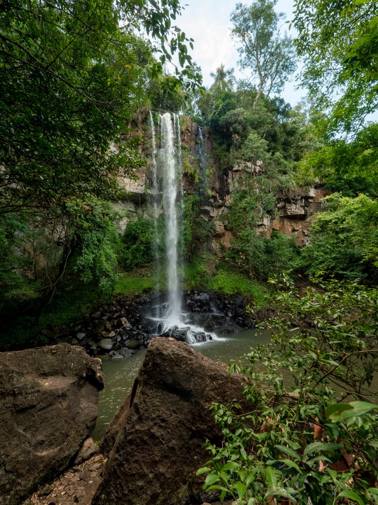 Iguazú - Sendero Macuco - Wasserfall und Badewanne