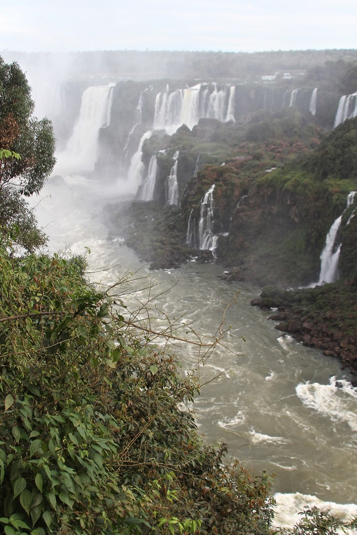 Iguazu Wasserfälle am  Rio Parana