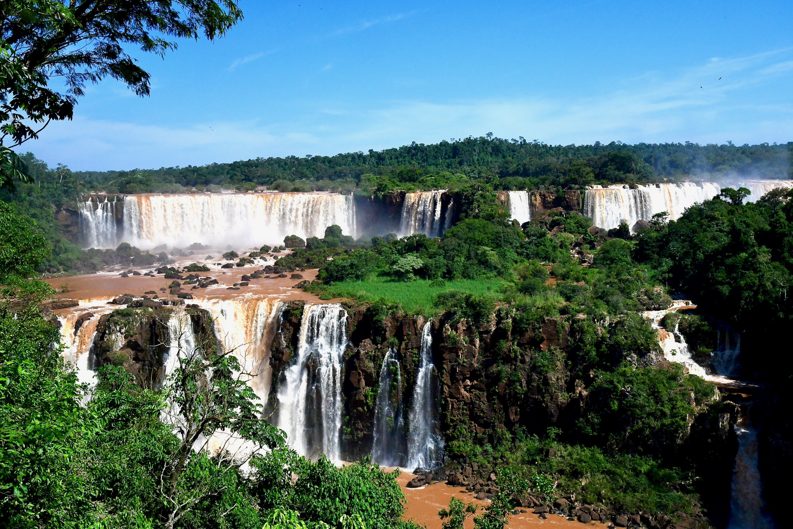 Iguazú-Wasserfälle, Brasilien