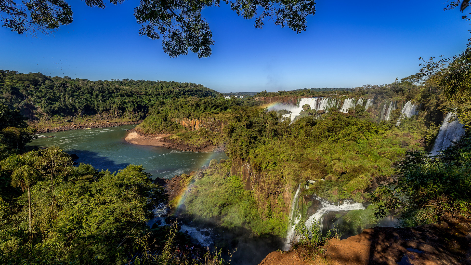 Iguazu-Wasserfälle....