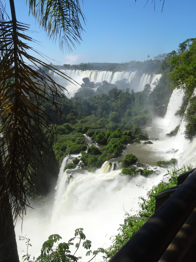 Iguazu Wasserfälle in Südamerika