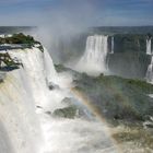 Iguazú Wasserfälle seitlich