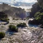 Iguazu Wasserfall n der Abendsonne