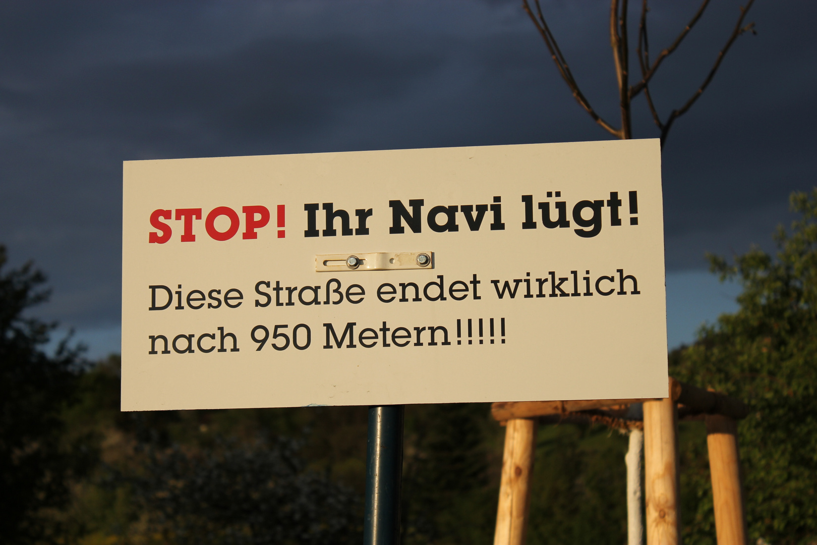 Ihr Navi lügt.....