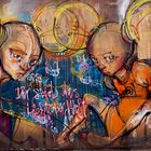 Ihr seid das Licht der Welt - Graffiti in Heidelberg