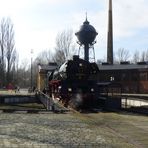 Ihre Majestät 03 1010 im BW Anhalter Bahnhof