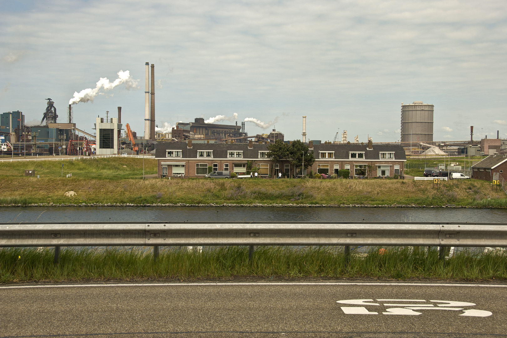 Ijmuiden - Kanaaldijk - Tata Steel Blast-Furnace