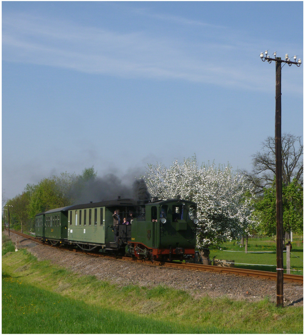 IK unterwegs auf der Döllnitztalbahn