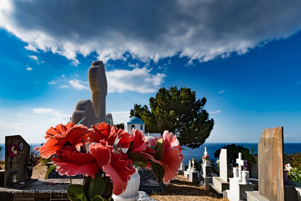 Ikaria - Friedhof bei Avlaki